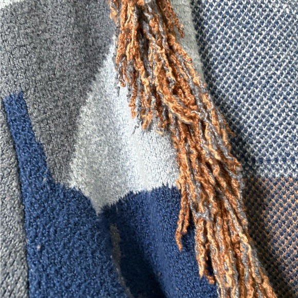 idyllwind Desert Landscape Cardigan in Blue and Brown - Picture 7 of 8